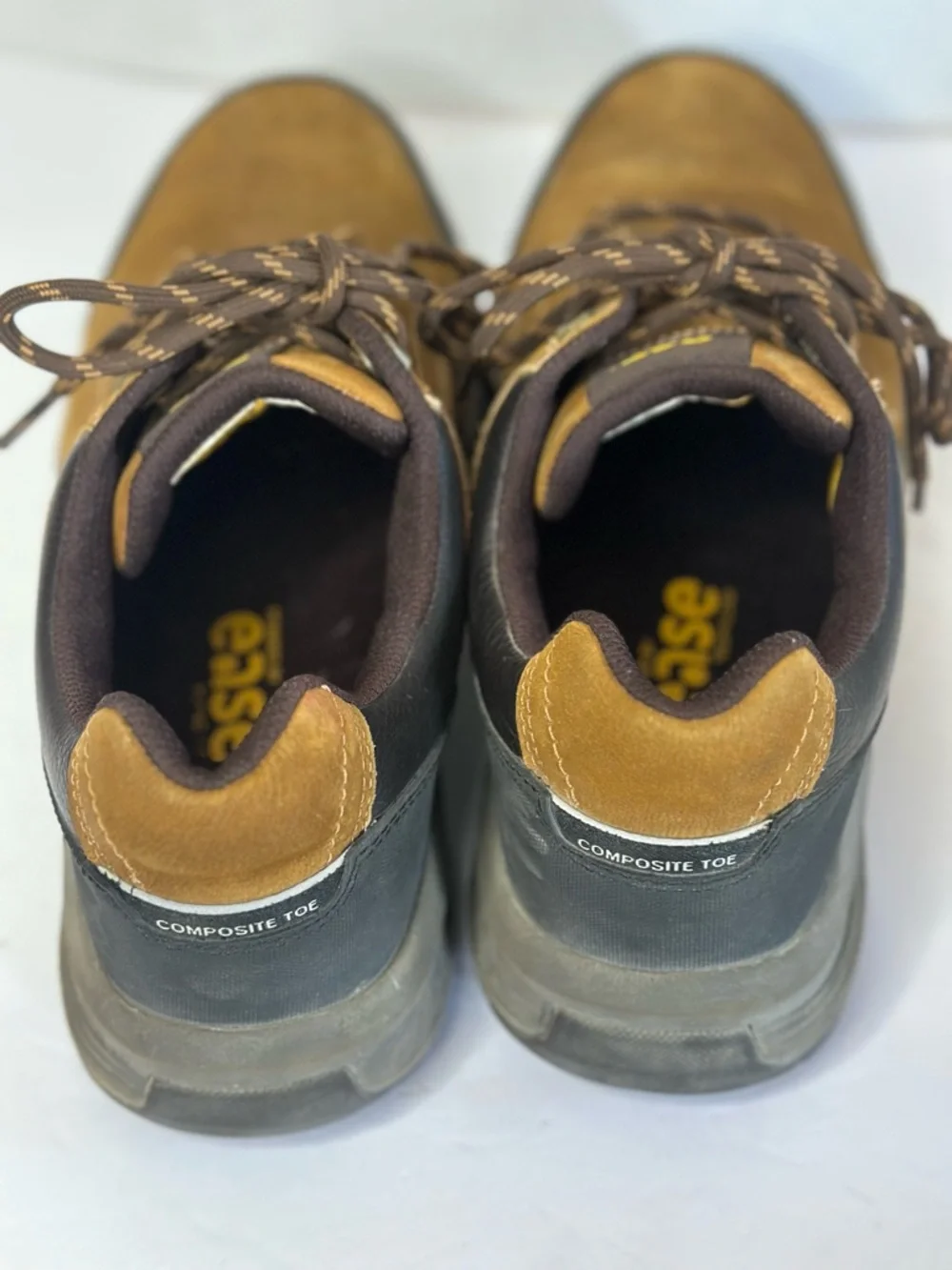 CAT Work shoe Caterpillar Brown and Black Lace-Up size 10